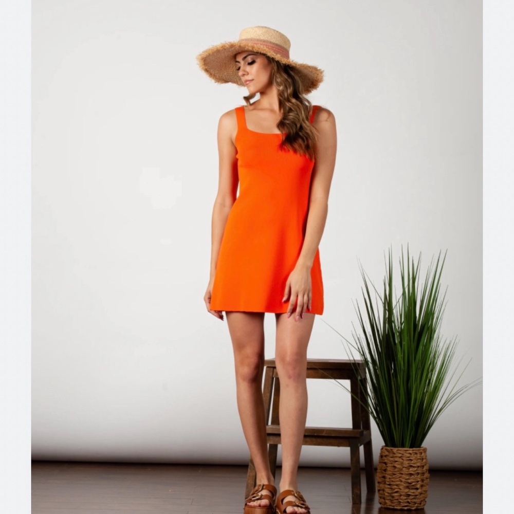 Zara Orange Dress!